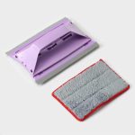 Окномойка-трансформер, силиконовый сгон, 2 насадки, 19x11 см, цвет МИКС