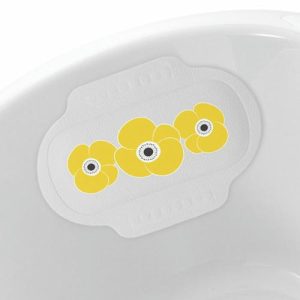 Подголовник в ванну Petunia, 25 х 34 см, оранжевый