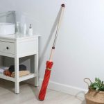 Швабра с отжимом Доляна «Лента», насадка из микрофибры, стальная ручка 130 см, наконечник силикон МИКС