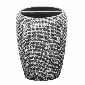 Стаканчик для зубной щётки Tessuto, цвет тёмно-серый