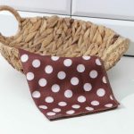 Салфетка микрофибра Доляна «Горошек», 30x30 см, цвет МИКС