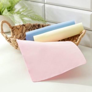 Салфетка из замши супервпитывающая, цвет МИКС