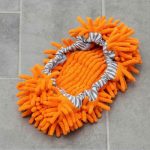 Насадка для плоской гибкой швабры на резинке 29x12 см, микрофибра букли, цвет МИКС