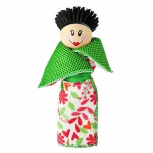 Набор Dolls, Щётка для посуды + салфетка