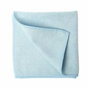 Салфетка универсальная микроволоконная 38x38 см, 340 гр/м2, синяя