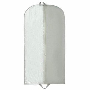Чехол для одежды, 60x120 см, спанбонд, цвет серый