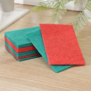 Набор губок - салфеток бытовых «Эффект», 10 шт, 13x9 см, цвет микс