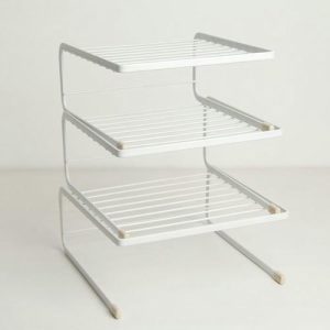 Полка-трансформер 3-х ярусная Доляна, 20x20x8,5 см, цвет белый