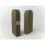 Чехол двойной для одежды малый «Русский Шик», 60х100х20 см