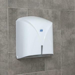 Диспенсер для бумажных полотенец в листах Titiz, 26,7x11x28,8 см, цвет белый