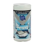 Чистящие салфетки для экранов Top House, в банке, 75 шт