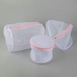 Набор мешков для стирки белья, 3 шт, цвет белый