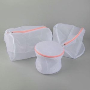 Набор мешков для стирки белья, 3 шт, цвет белый