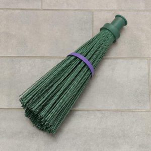 Метла полипропиленовая, синтетическая, круглая, большая, без черенка (Круглая)