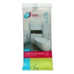 Салфетки влажные Академия комфорта для пластиковых поверхностей, 20 шт