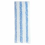 Насадка для швабры Pioneer 5 микрофибра, 38x10 см, цвет белый-синий