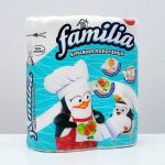 Полотенца бумажные Familia, 2 слоя, 2 рулона