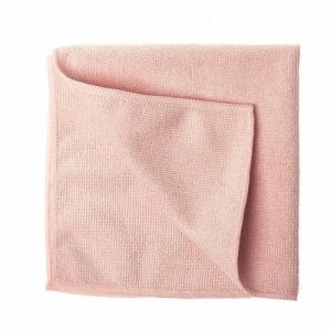 Салфетка универсальная микроволоконная 38x38 см, 340 гр/м2, красная