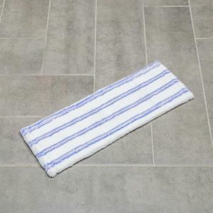 Моп микрофибра с мягкими абразивными вставками, крепление «карман» + «уши», 40 см