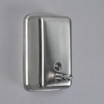 Диспенсер для антисептика/жидкого мыла EFOR «Практик», 1000 мл, нержавеющая сталь