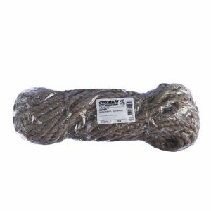 Канат пеньковый кручёный 5 мм (20 м)