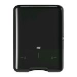 Диспенсер для листовых полотенец Tork Singlefold сложения ZZ и C черный Н3