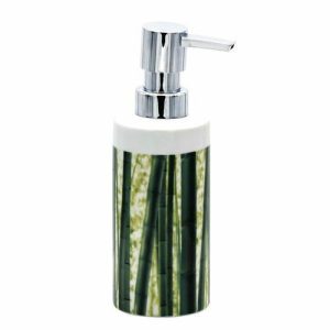 Дозатор для жидкого мыла Canne, цвет зелёный, 250 мл