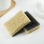 Набор губок кухонных для тефлоновой посуды, 10x6,5x2,8 см, 2 шт