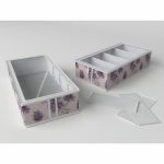 Короб для обуви на 4 ячейки «Шебби Нью», 26х52х12 см