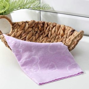 Салфетка из микроволокна Доляна, 30x30 см, цвет МИКС