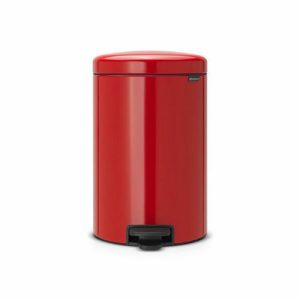 Мусорное ведро с педалью Brabantia Newicon, 20 л, цвет красный