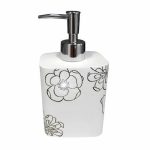 Дозатор для жидкого мыла Diamond, цвет белый, 400 мл