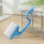 Щетка для мытья посуды, изогнутая, 18x6,5 см, цвет МИКС