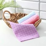 Салфетка из микрофибры Доляна «Квадраты», 29x29 см, цвет МИКС