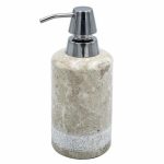 Дозатор для жидкого мыла Posh, цвет бежевый, 200 мл