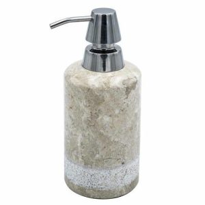 Дозатор для жидкого мыла Posh, цвет бежевый, 200 мл