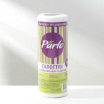 Набор салфеток универсальных PARLO, спанлейс, 30 шт в рулоне