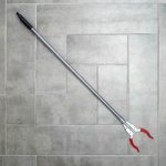 Захват для мусора, 12x90 см, пластиковые держатели