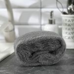 Губка для мытья посуды в рулоне, металлическая