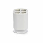 Стакан для зубной пасты Klar, пластик, цвет бежевый