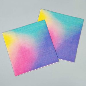 Салфетки бумажные «Градиент», в наборе 20 шт