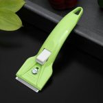 Скребок PRO для чистки стеклокерамики Filtero, Зеленый