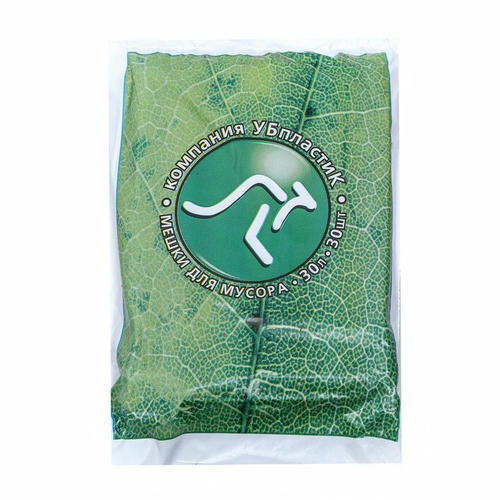 Мешки для мусора с ручками 30 л, «Эконом», ПНД, 8 мкм, набор 30 шт, 31 х 19 х 60 см — изображение 2