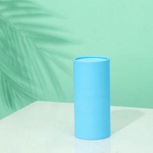 Салфетки в тубусе 50 шт, 2 слоя Голубой