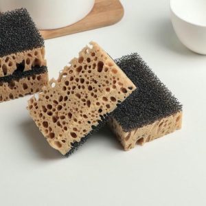 Набор губок кухонных «Бубблер», 9,6x6,4x3,3 см, 4 шт