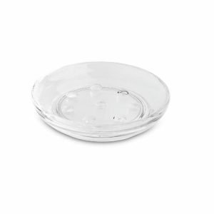 Мыльница Vetro, пластик, 36 x 2,5 см, прозрачная