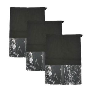Комплект чехлов для обуви и вещей Premium Black, 44x32 см, 3 шт