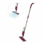 Швабра для мытья пола Pioneer с распылителем, 300 мл, 120 см, цвет брусничный-золото