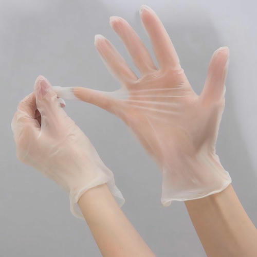 Перчатки хозяйственные виниловые Доляна, размер XL, 10 шт/уп (5 пар) — изображение 2