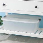 Бокс универсальный на колёсиках, 32 л, 60x40x19 см, цвет МИКС